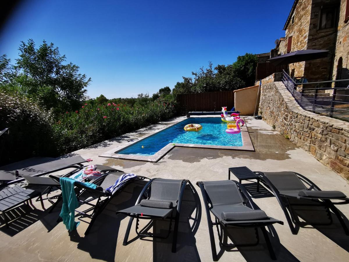 Magnifique Gite En Pierres 6 Personnes Avec Piscine Privee Ardeche Plein Sud Lablachère エクステリア 写真